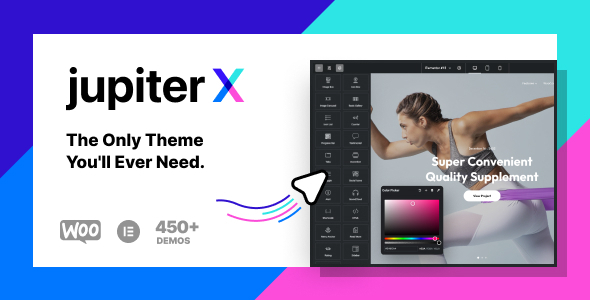 JupiterX – Multipurpose WordPress & WooCommerce Theme