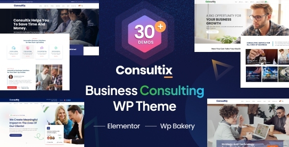 Consultix – Business Consulting WordPress Theme Nulled