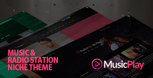 MusicPlay – Music & DJ Responsive WordPress Theme Nulled