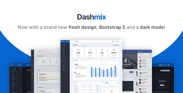 Dashmix – Bootstrap 5 Admin Dashboard Template & Laravel 11 Starter Kit Nulled