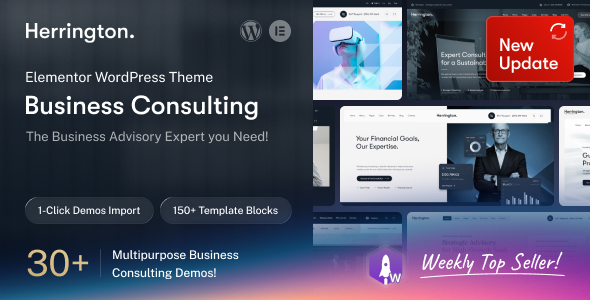 Herrington – Business Consulting WordPress Theme