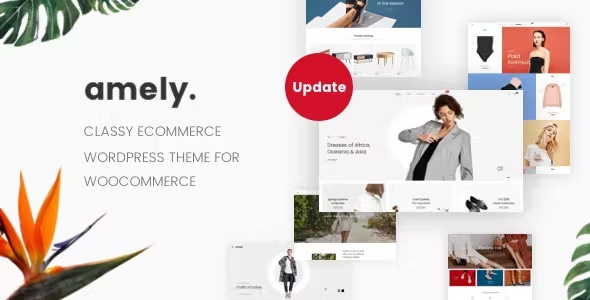 Amely – Fashion Shop WordPress Theme for WooCommerce Nulled