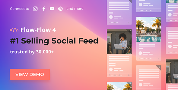 Social Stream for WordPress — Add TikTok YouTube Facebook Instagram Feed to WordPress