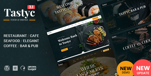 Tastyc – Cafe Restaurant Theme