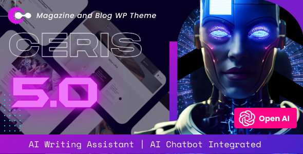 Ceris – News Magazine WordPress Theme