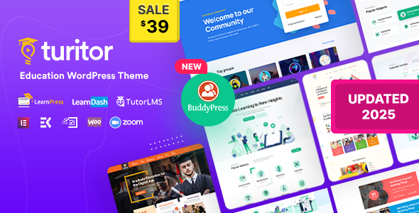 Turitor – Education WordPress Theme