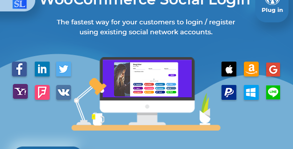 Social Login – WordPress / WooCommerce Plugin
