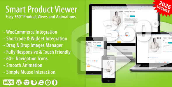 Smart Product Viewer – 360º Animation Plugin