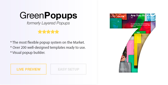Green Popups (formerly Layered Popups) – Standalone Popup Script