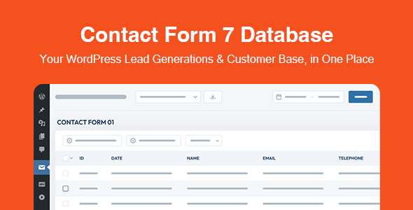 Database for Contact Form 7