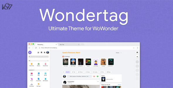 Wondertag – The Ultimate WoWonder Theme