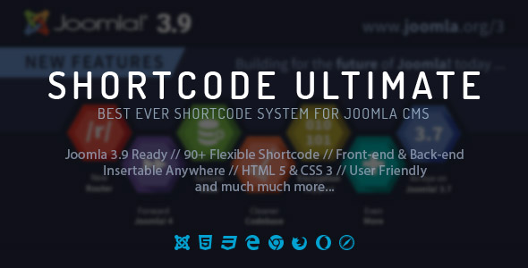 Shortcode Ultimate Plugin for Joomla