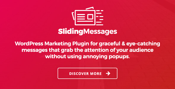WordPress Marketing Plugin – Sliding Messages Nulled