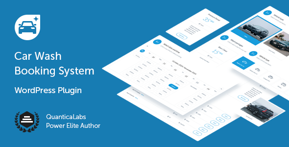 Car Wash Booking System for WordPress